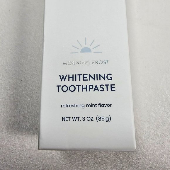 SNOW Whitening Toothpaste 3oz Morning Frost No Fluoride, No Sulfate, Non-GMO - Picture 2 of 5